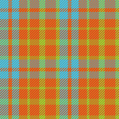 Seamless pattern of scottish tartan plaid. Repeatable background with check fabric texture. Vector backdrop striped textile print.