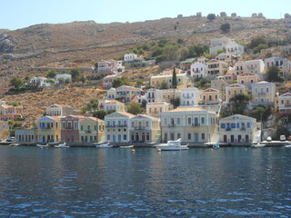 Sailing between the greek islands of Samos, Patmos, Lipsi, Leros, Kalymnos, Kos, Symi and Rhodes in Greece's Mediterranean Sea