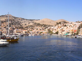 Sailing between the greek islands of Samos, Patmos, Lipsi, Leros, Kalymnos, Kos, Symi and Rhodes in Greece's Mediterranean Sea
