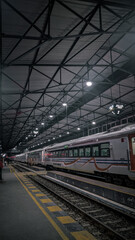 Indonesian Train Station