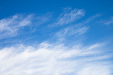 blue sky with clouds