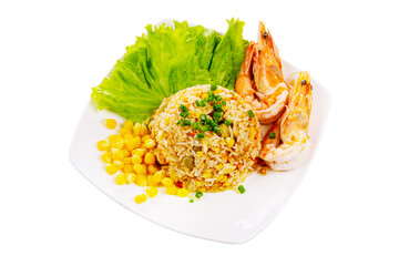 Shrimp fried rice