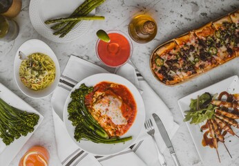 eggplant and tomato