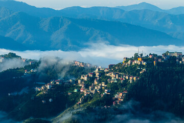 Various views of Shimla in monsoon