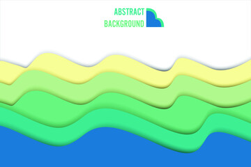 Abstract blue wave colors. shape smooth and shadow effect. for minimal tone. icon shape control colors. comfortable. design esp10.