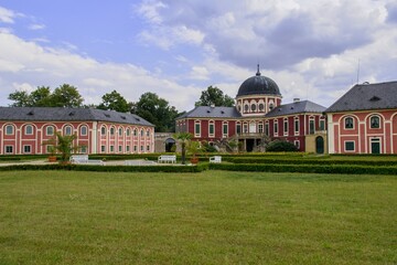 Baroque chateau Veltrusy built in the first half of the 18th century.