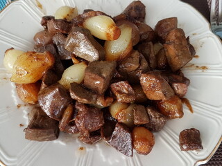 offals kidney, hearth, liver, spleen