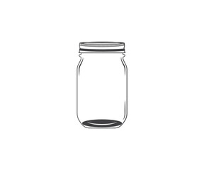 
Mason Jar Icon, jar glass, Mason Jar Vectors, Mason Jar Symbol, Mason Jar Vector, mason jar Isolated on the white background

