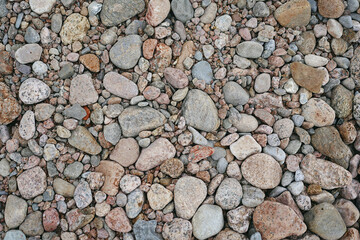 close up view of rocks and pebbles