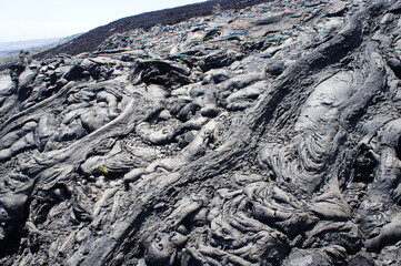 ハワイ島　溶岩の島