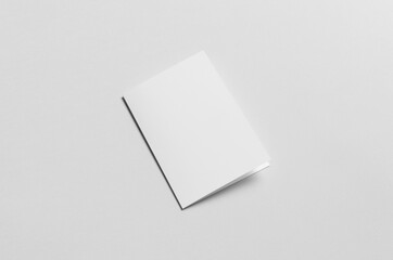 A6 Bi-Fold / Half-Fold Brochure Mock-Up - Front
