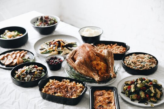 Thanksgiving dinner turkey