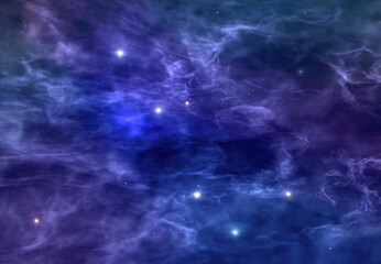 Fototapeta na wymiar Galaxy with stars and space dust in the universe. 3d render