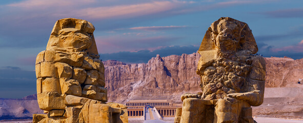 Colossi of Memnon, Luxor, Thebes