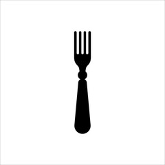 Fork icon, vector design trendy