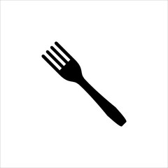 Fork icon, vector design trendy