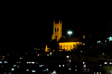 Obraz premium Nightscapes of Shimla