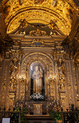 Fototapeta premium interior of the church of Turin