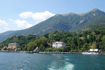 Fototapeta na wymiar Villa Carlotta in Tremezzo, Lago di Como