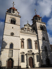 Fototapeta na wymiar Abbaye de Rheinau - Suisse