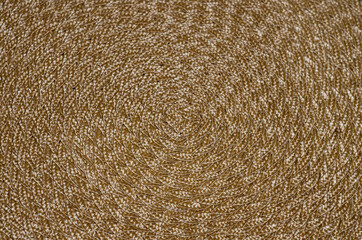 Natural woven straw pattern.