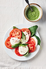Caprese salad.