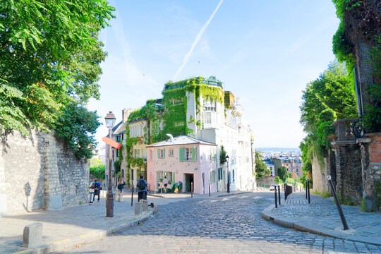 cityscape Mont Matre , Paris, France