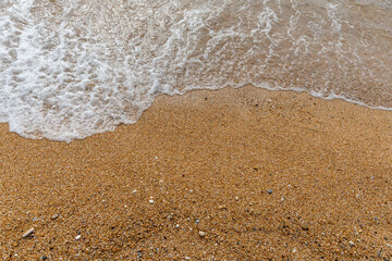 Sand from the beaches of Kefalonia in Greece