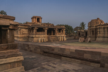 Obraz premium india, ancient temples in aihole