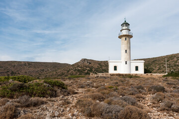 Fototapeta na wymiar Gero Gombos Lighthouse Greece