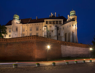 Fototapeta na wymiar Wawel castle in Krakow. Poland