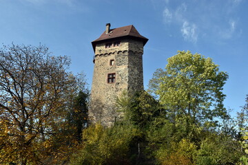 Fototapeta na wymiar Burg Sponeck bei Sasbach im Kaiserstuhl