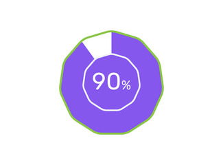 39 Percentage, 39% Percentage ready to use for web design, infographic or business 