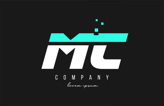 mc m c alphabet letter logo combination in blue and white color. Creative icon design for business and company