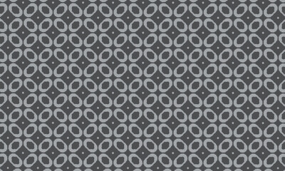 Fototapeta na wymiar pattern of small oval elements with dots in gray tones.