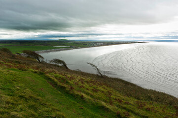 Brean Beach from Brean Down, Somerset, England
