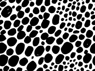 Monochrome Seamless Pattern for fabric design. Water splash paint splatter. Background texture old fabric. Ink paint Line vector.