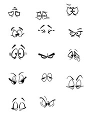 Obraz premium Eyes expression for characters