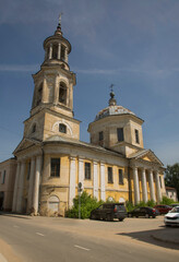 Fototapeta na wymiar Church of Clement, Pope (Klimenovskaya church) in Torzhok. Tver region. Russia