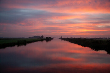 Sonnenaufgang in Blokzijl