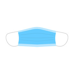 Medical mask to protect against infection, vector illustration