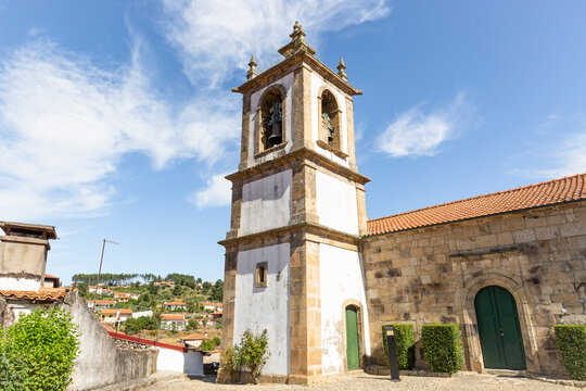 Mother Church of Ucanha village, municipality of Tarouca, district of Viseu, Portugal