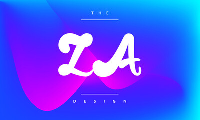 abstract design art premade logo initials monogram elegant alphabet