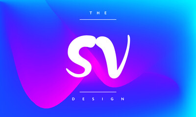 abstract design art premade logo initials monogram elegant alphabet