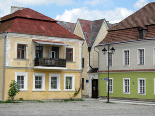 old houses in the town