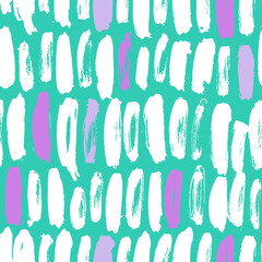 Multicolored Seamless Pattern for fabric design. Water splash paint splatter. Background texture old fabric. Ink paint Line vector.