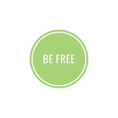 Word Lettering about Freedom
