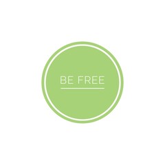 Word Lettering about Freedom