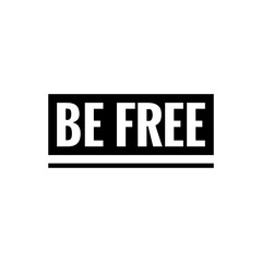 Word Lettering about Freedom