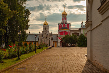 Fototapeta na wymiar Home church of Nicholas and Alexandra. Moscow region, Pavlovskaya Sloboda